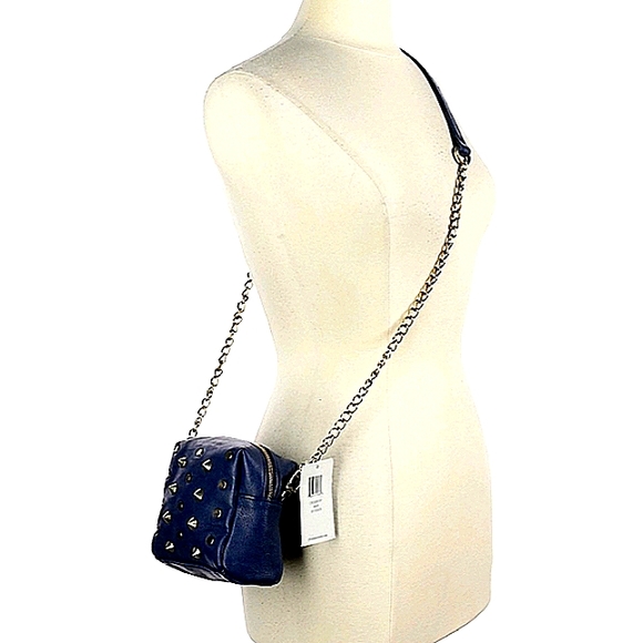 Steve Madden Blue Sudded Crossbody Bag - Picture 2 of 7